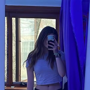 Brandy Melville Cropped Tee